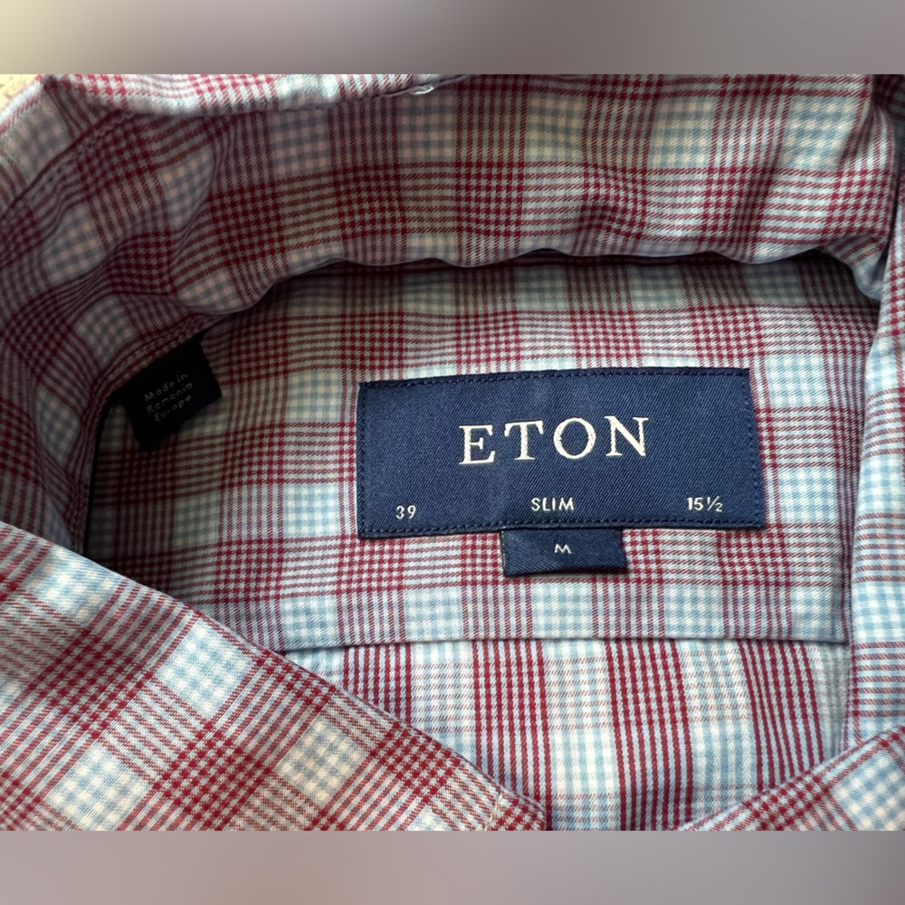 ETON Cotton, Twill Dress Shirt - Picture 3 of 6